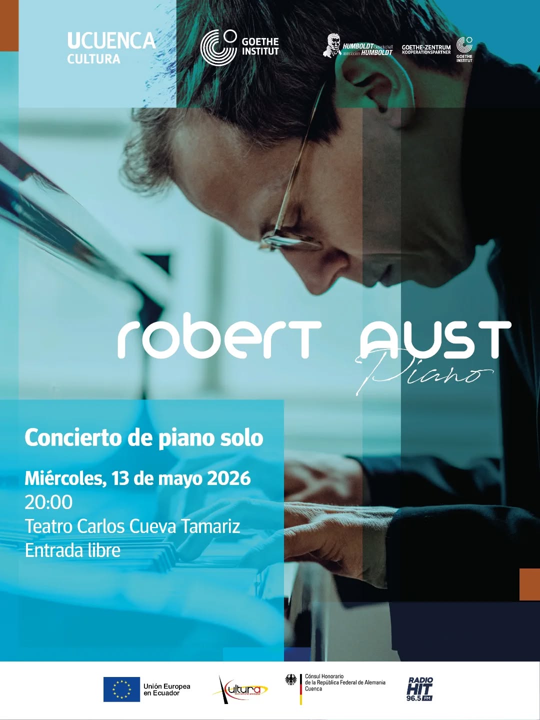 Recital de Piano: con Alemán Robert Aust