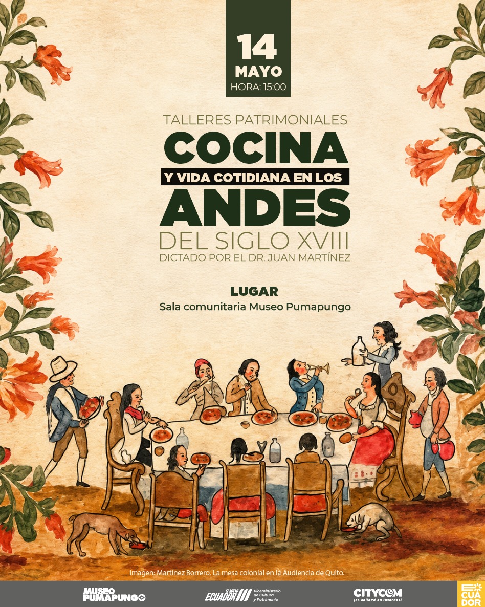 Taller: Cocina y vida cotidiana de los Andres