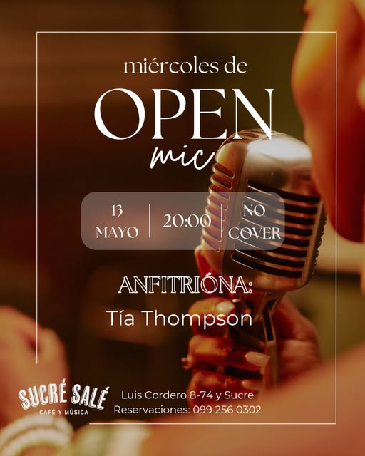Miércoles de Open Mic