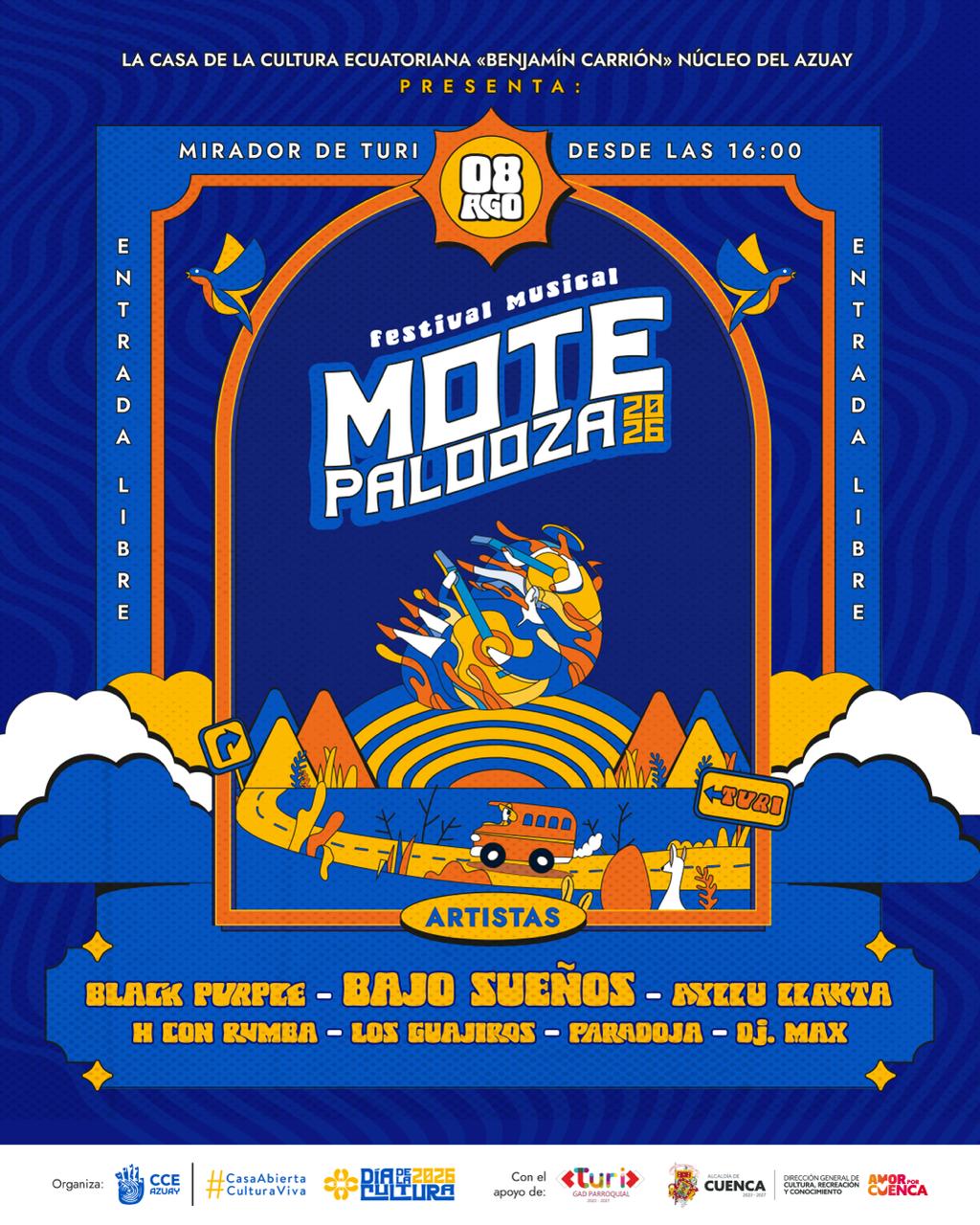 Festival Musical “MOTEPALOOZA 2026”