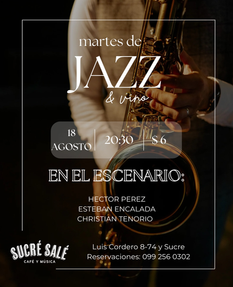 MARTES DE JAZZ & VINO