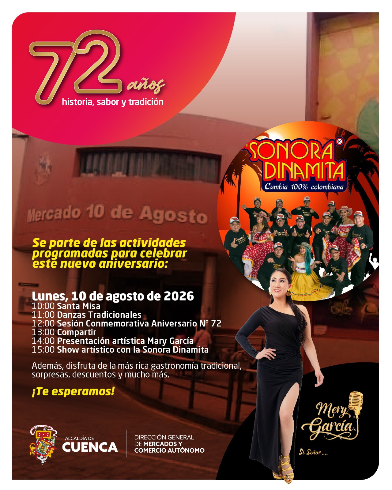 72 Años de Sabor y Tradición